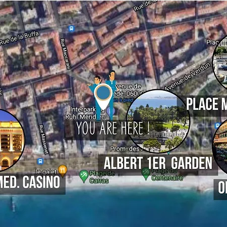 شقة Nestor&Jeeves - Joy Beach - Hyper Center - Very Close Sea And Pedestrian Zone